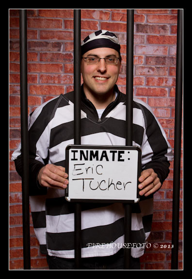 Vancouver Photo Booth with a prison theme