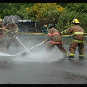 Clark County Fire Cadet head to MERTS for fire training
